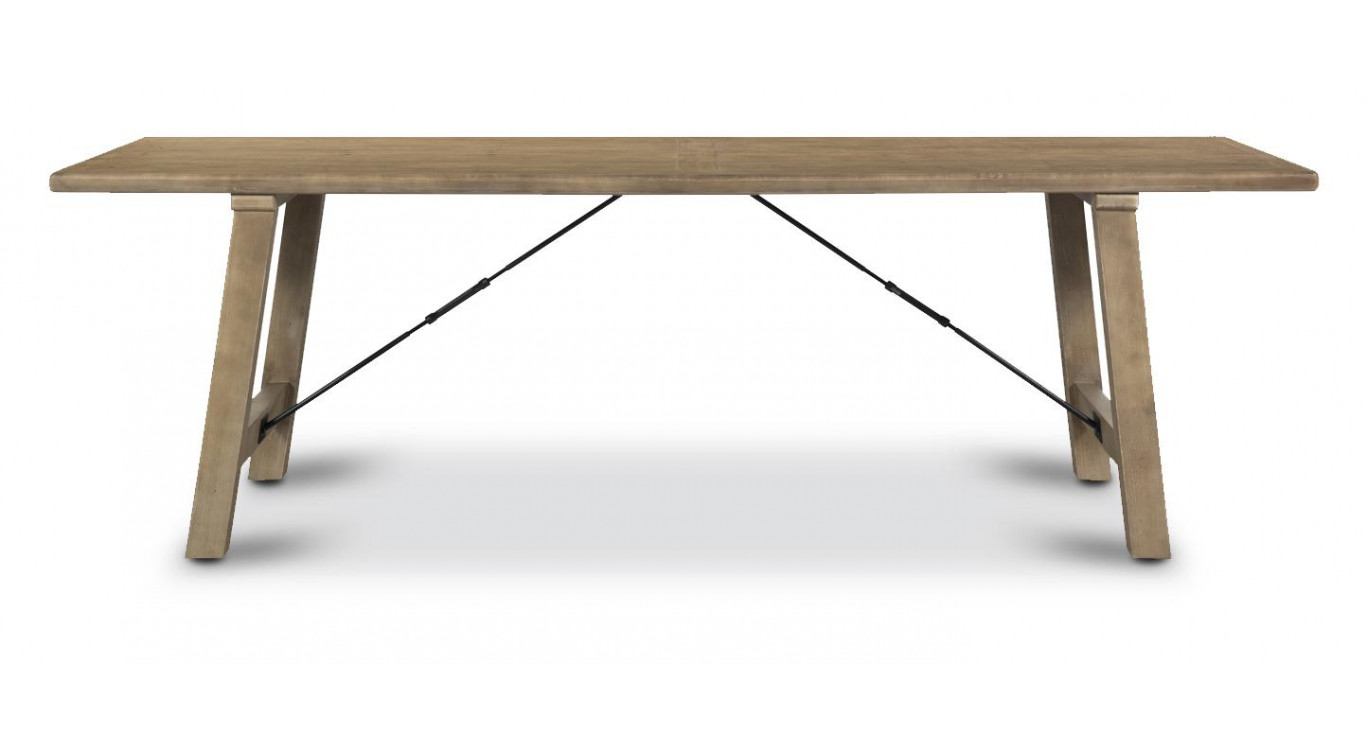 Table Bois Marron 255x90x79cm