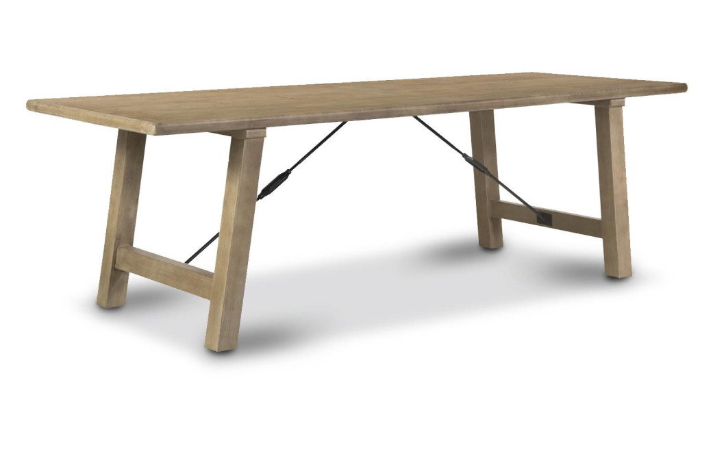 Table Bois Marron 255x90x79cm