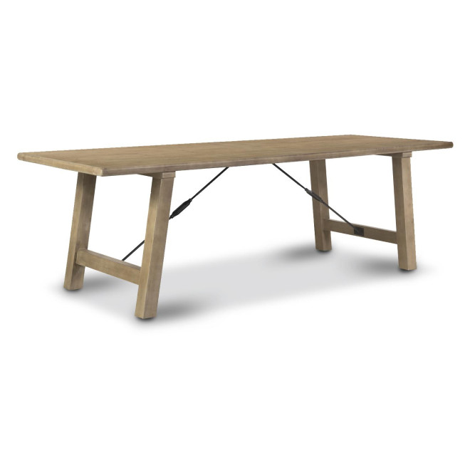 Table Bois Marron 255x90x79cm