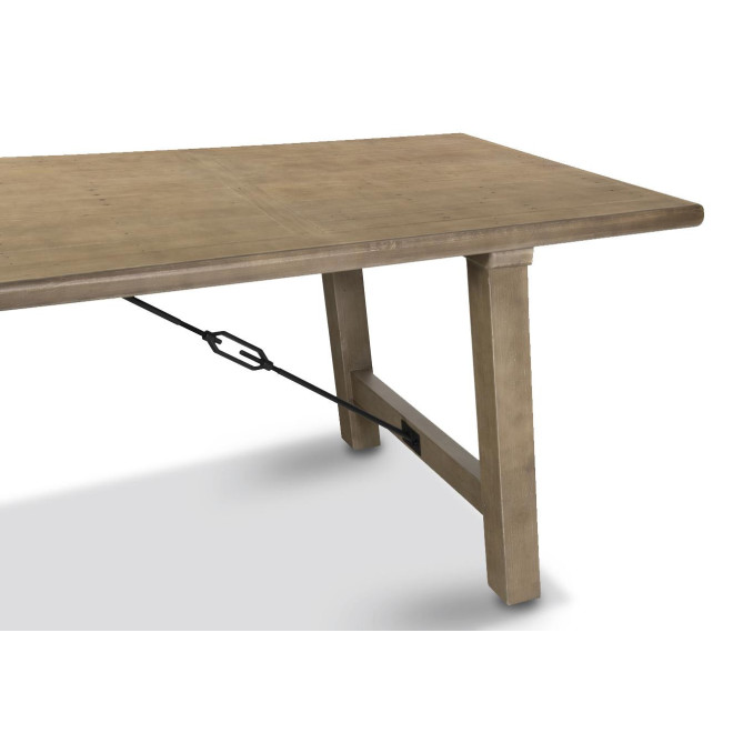 Table Bois Marron 255x90x79cm