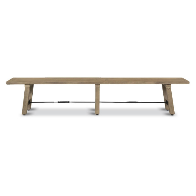 Banc Bois Marron 242x38x45cm