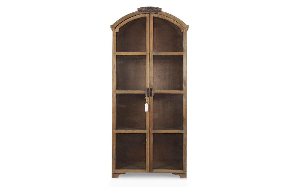 Geschirrschrank Holz 85.5x42x185.5cm