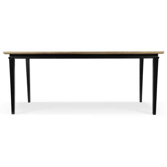 Esstisch Holz Schwarz 175x80x72,5cm