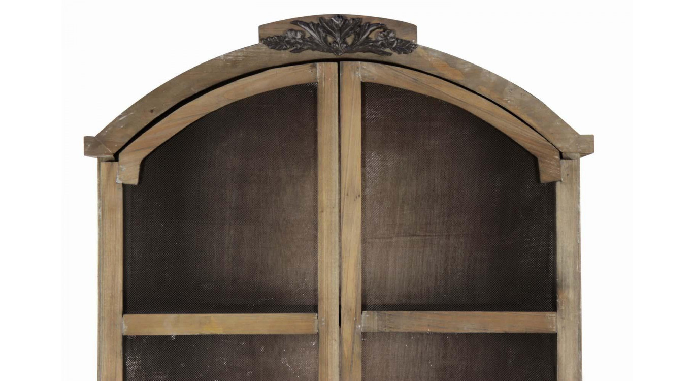 Geschirrschrank Holz 85.5x42x185.5cm