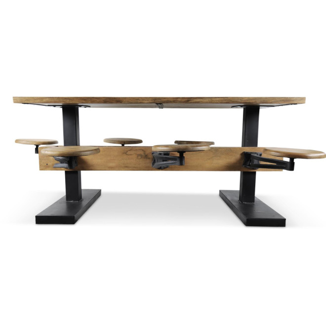 Esstisch Holz Braun 180x90x82cm