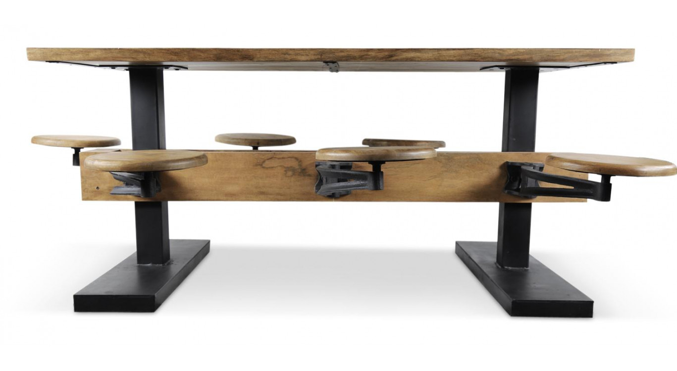 Esstisch Holz Braun 180x90x82cm
