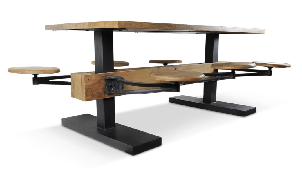 Esstisch Holz Braun 180x90x82cm