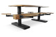 Table à Manger Bois Marron 180x90x82cm
