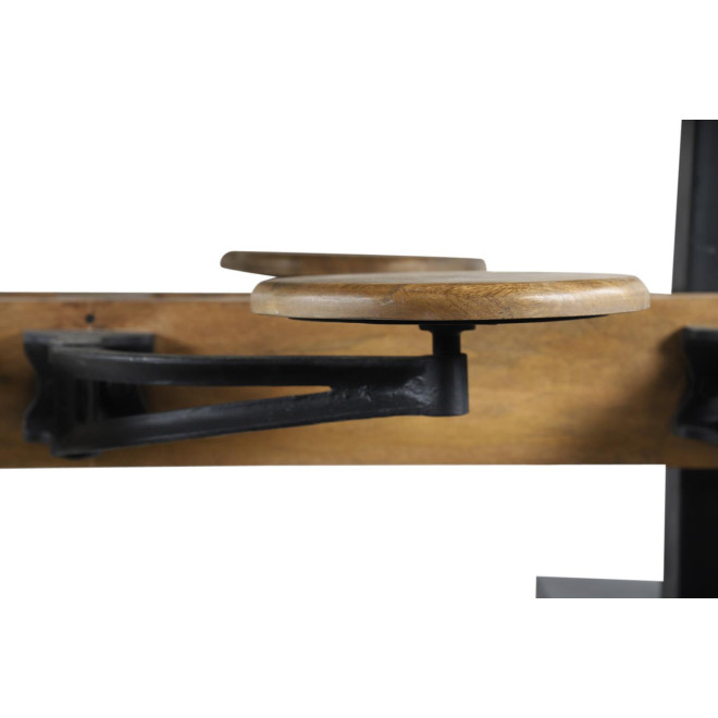 Esstisch Holz Braun 180x90x82cm