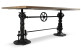 Esstisch Holz Braun 180x90,5x78/111cm