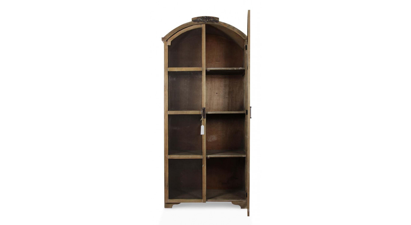 Geschirrschrank Holz 85.5x42x185.5cm