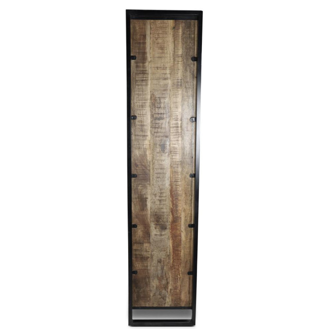 Anrichte mit 2 Schubladen Holz Braun 100x44x200,5cm