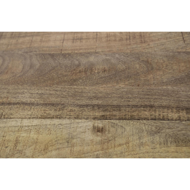 Bahut 3 Tiroirs Bois Marron 200x45x81cm