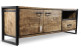 Meuble TV 1 Tiroir Bois Marron 170x45x60cm