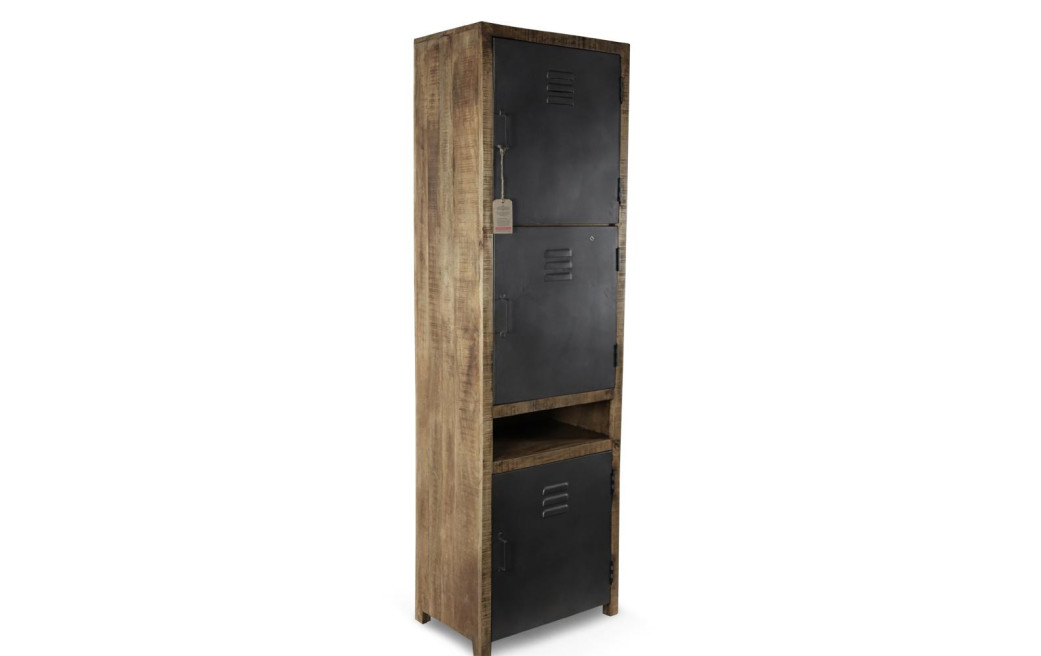 Buffet Bois Marron 60x40x200cm