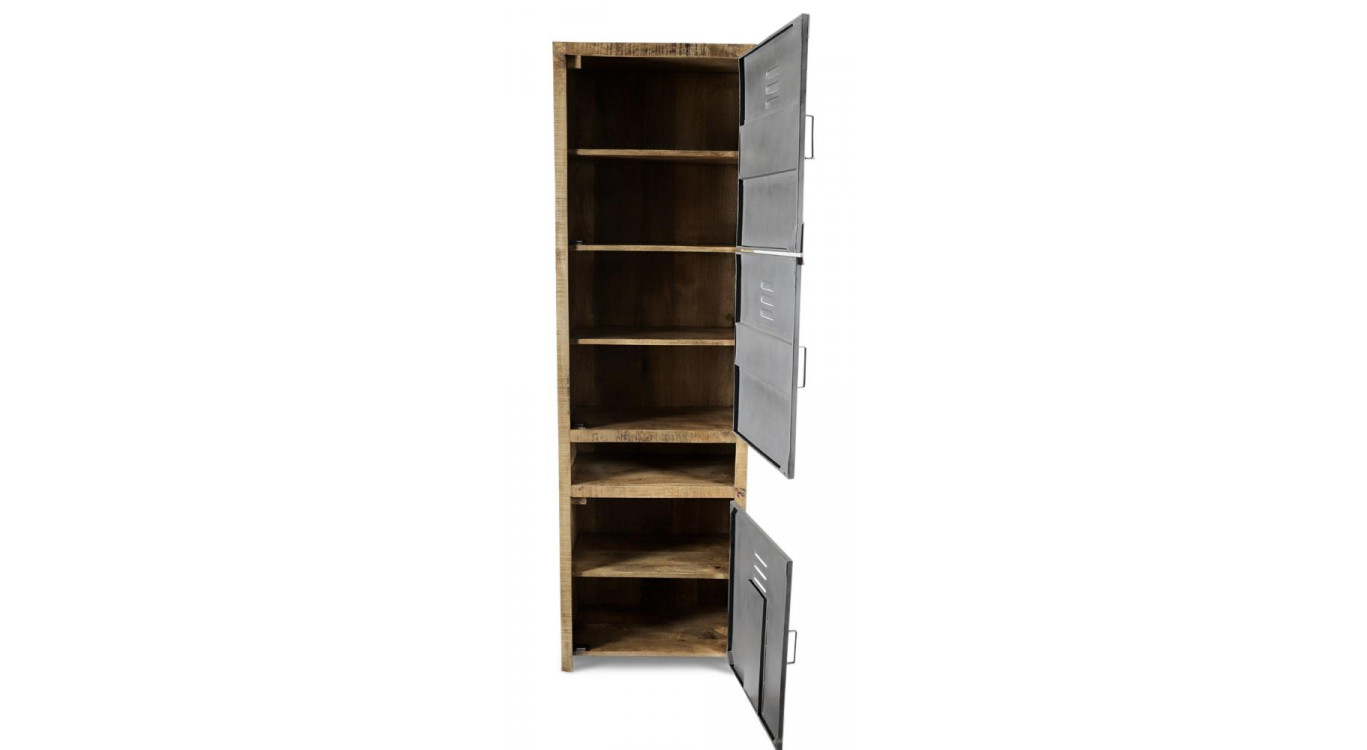 Anrichte Holz Braun 60x40x200cm