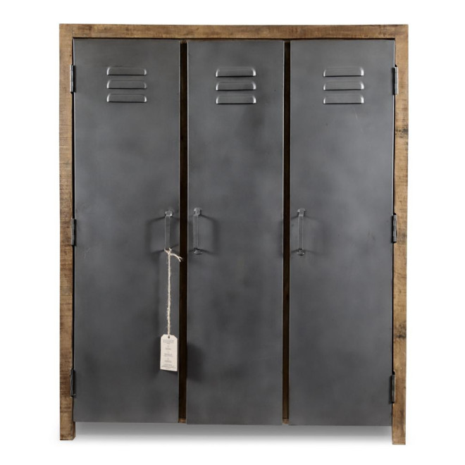 Armoire Bois Marron 100x35x120cm