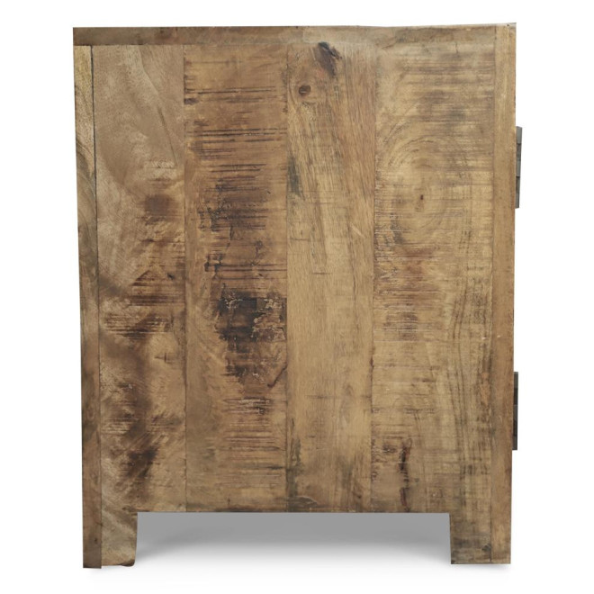 TV-Möbel 1 Schublade Holz Braun 180x40x50cm