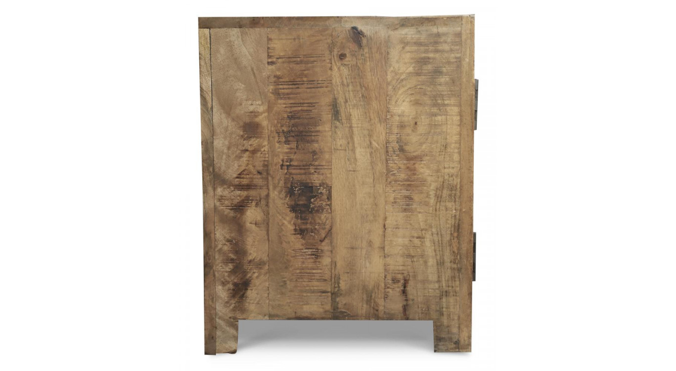 TV-Möbel 1 Schublade Holz Braun 180x40x50cm