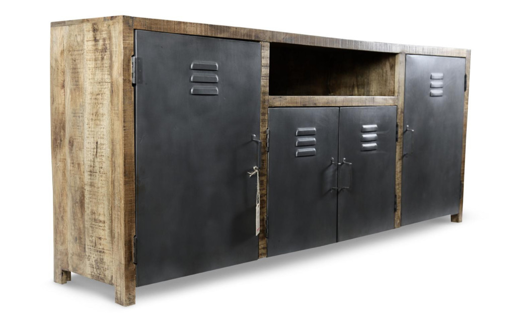 Truhe Holz Braun 200x40x85cm
