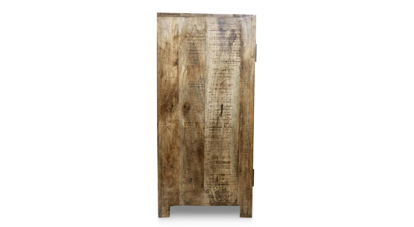 Bahut Bois Marron 200x40x85cm