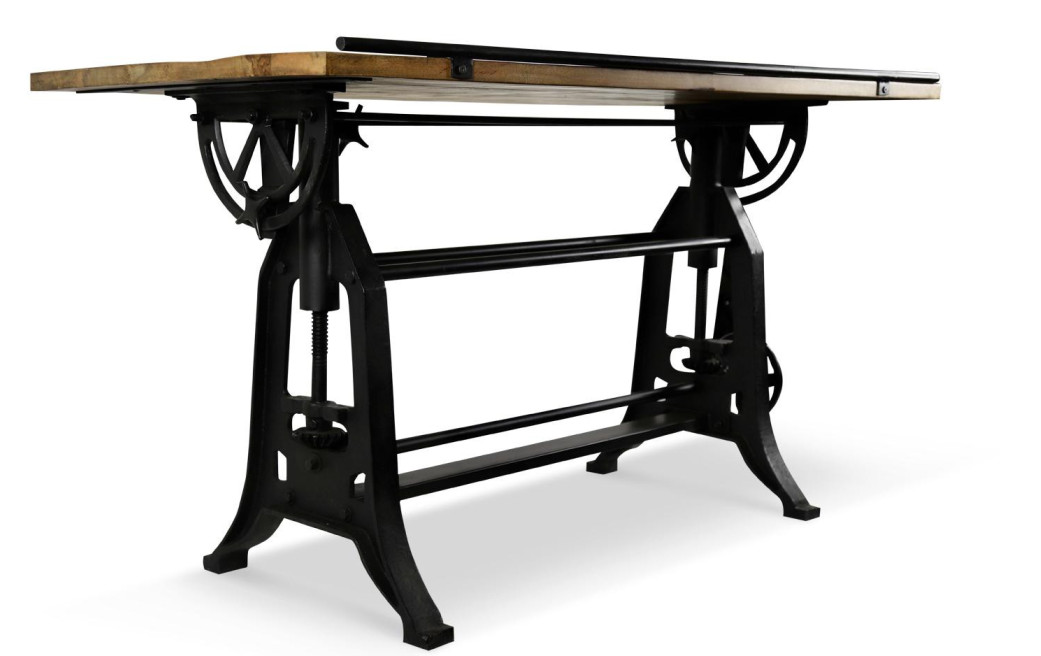 Table à Manger Bois Marron 150x75x86,5/108cm