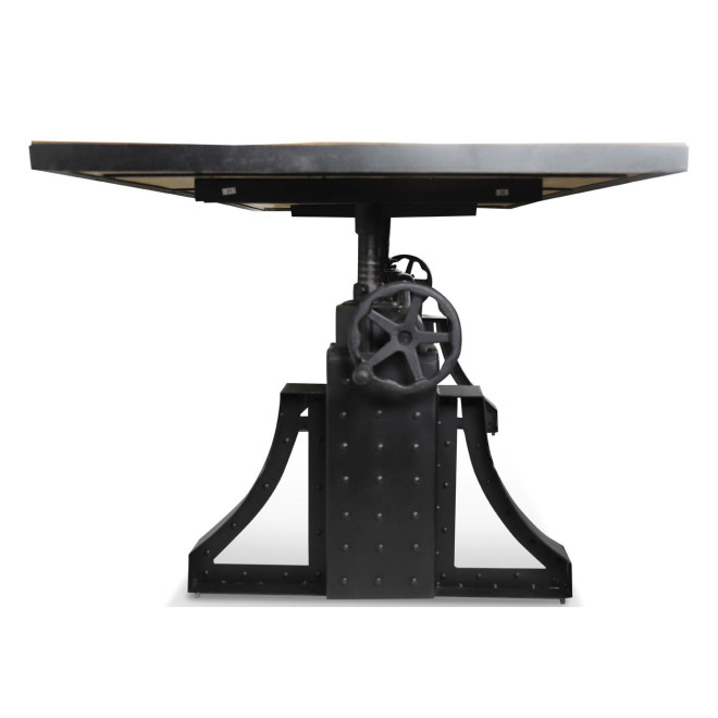 Table à Manger Bois Marron 206,5x96x76,5/109cm