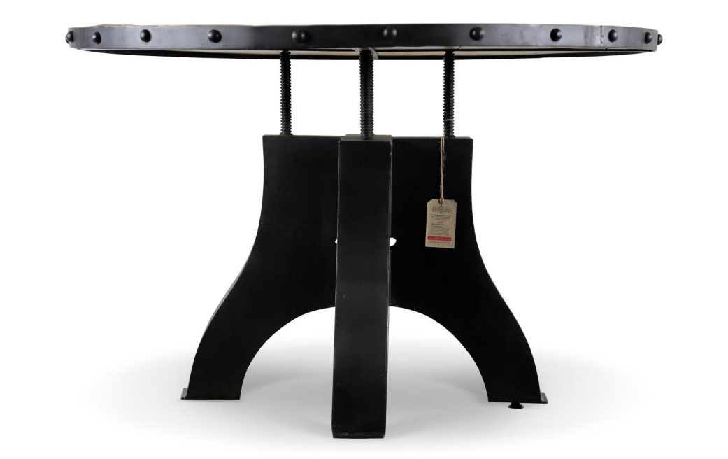 Table à Manger Bois Marron 120x120x81cm
