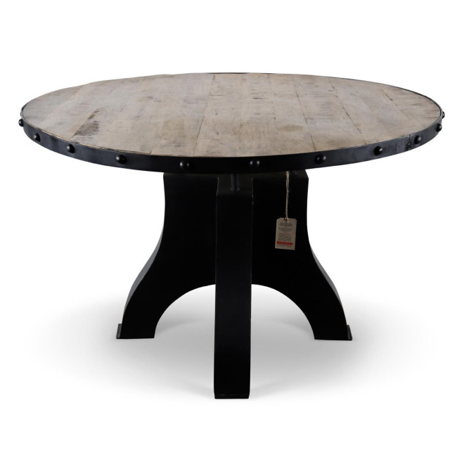 Esstisch Holz Braun 120x120x81cm