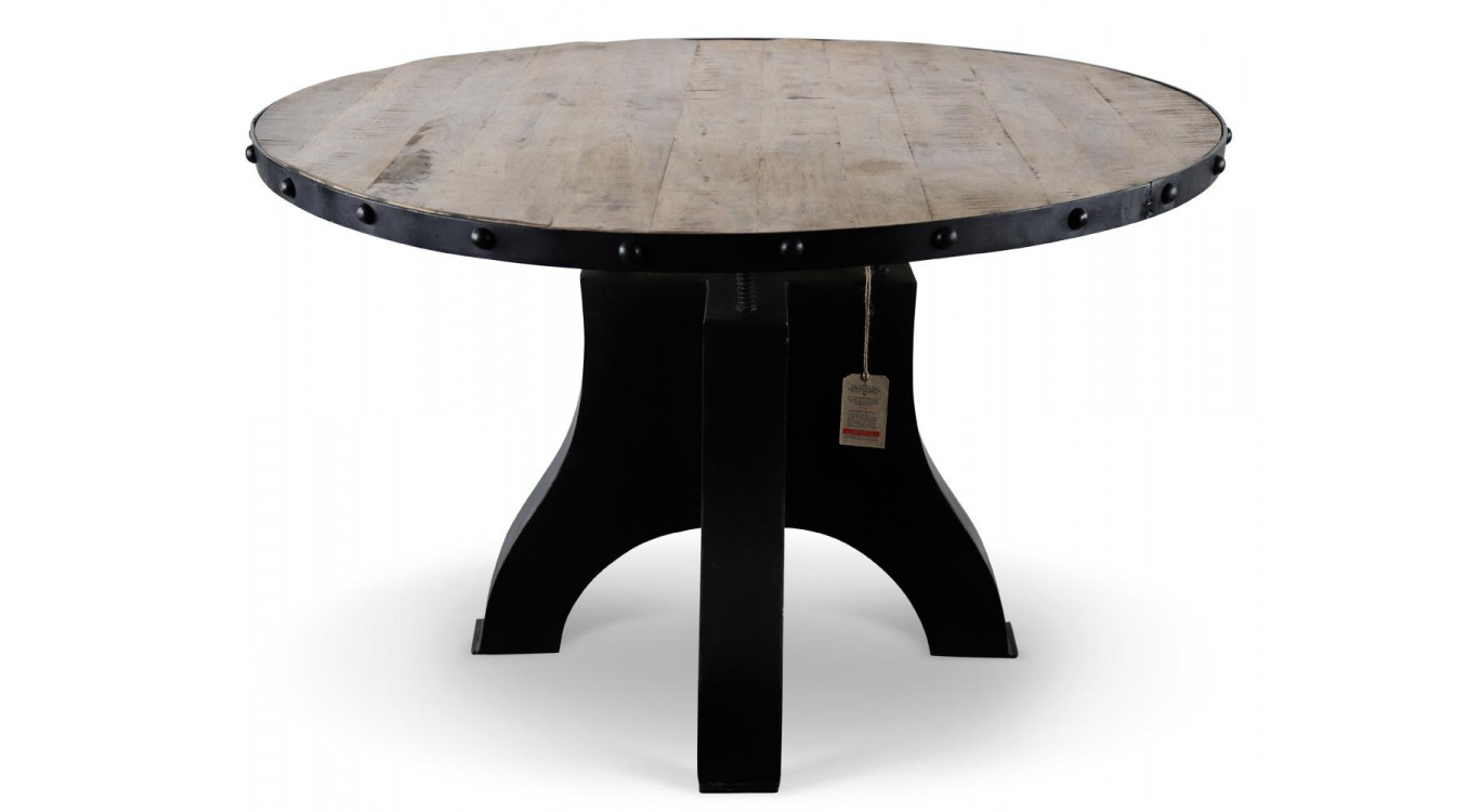 Esstisch Holz Braun 120x120x81cm