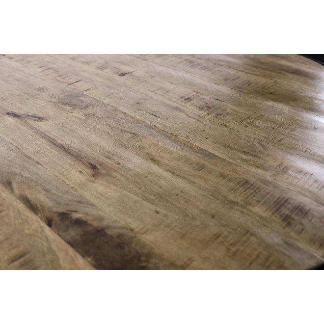 Esstisch Holz Braun 120x120x81cm