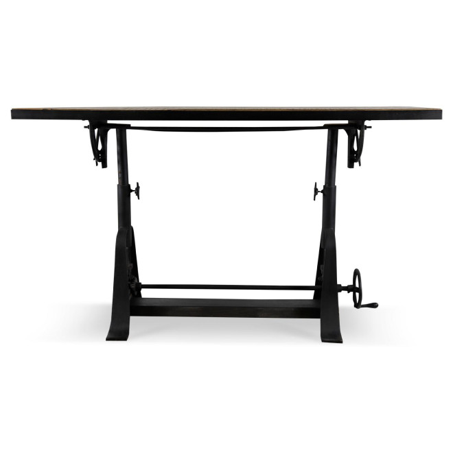 Table à Manger Bois Marron 171x76x76,5/115,5cm