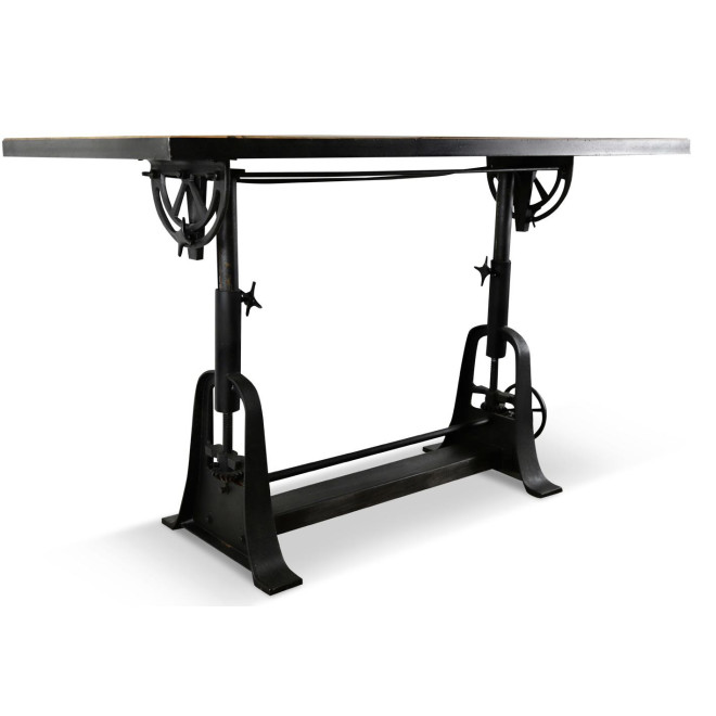 Table à Manger Bois Marron 171x76x76.5/115.5cm