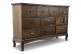 Grainetier Cómoda de Madera con 10 Cajones 125x35x80cm