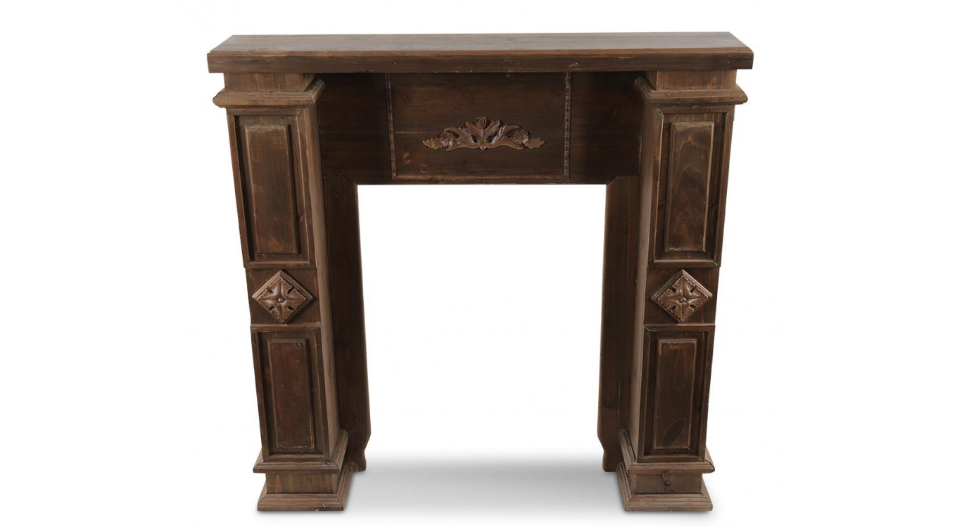 Einrahmung Mantel Kamin 102x18.5x103.5cm