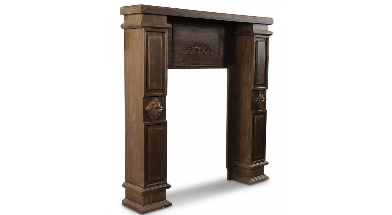 Einrahmung Mantel Kamin 102x18.5x103.5cm