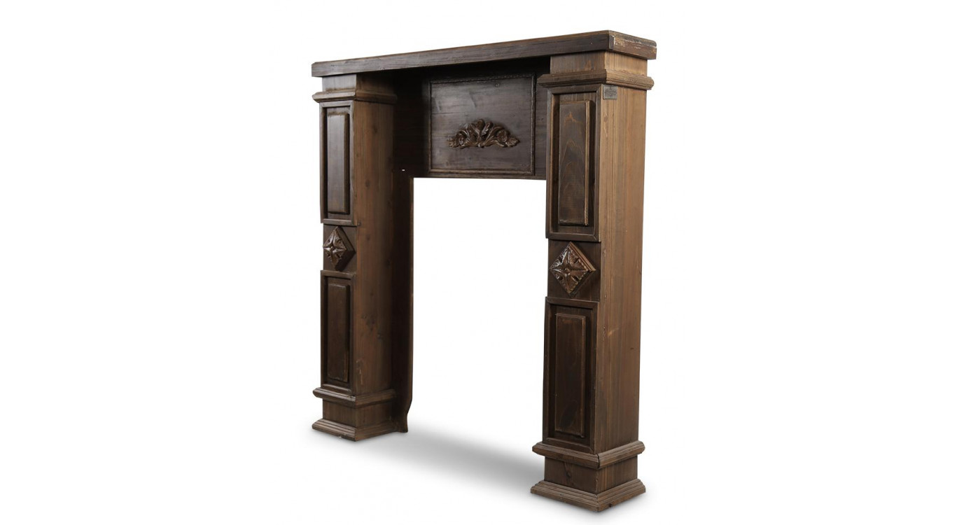 Einrahmung Mantel Kamin 102x18.5x103.5cm