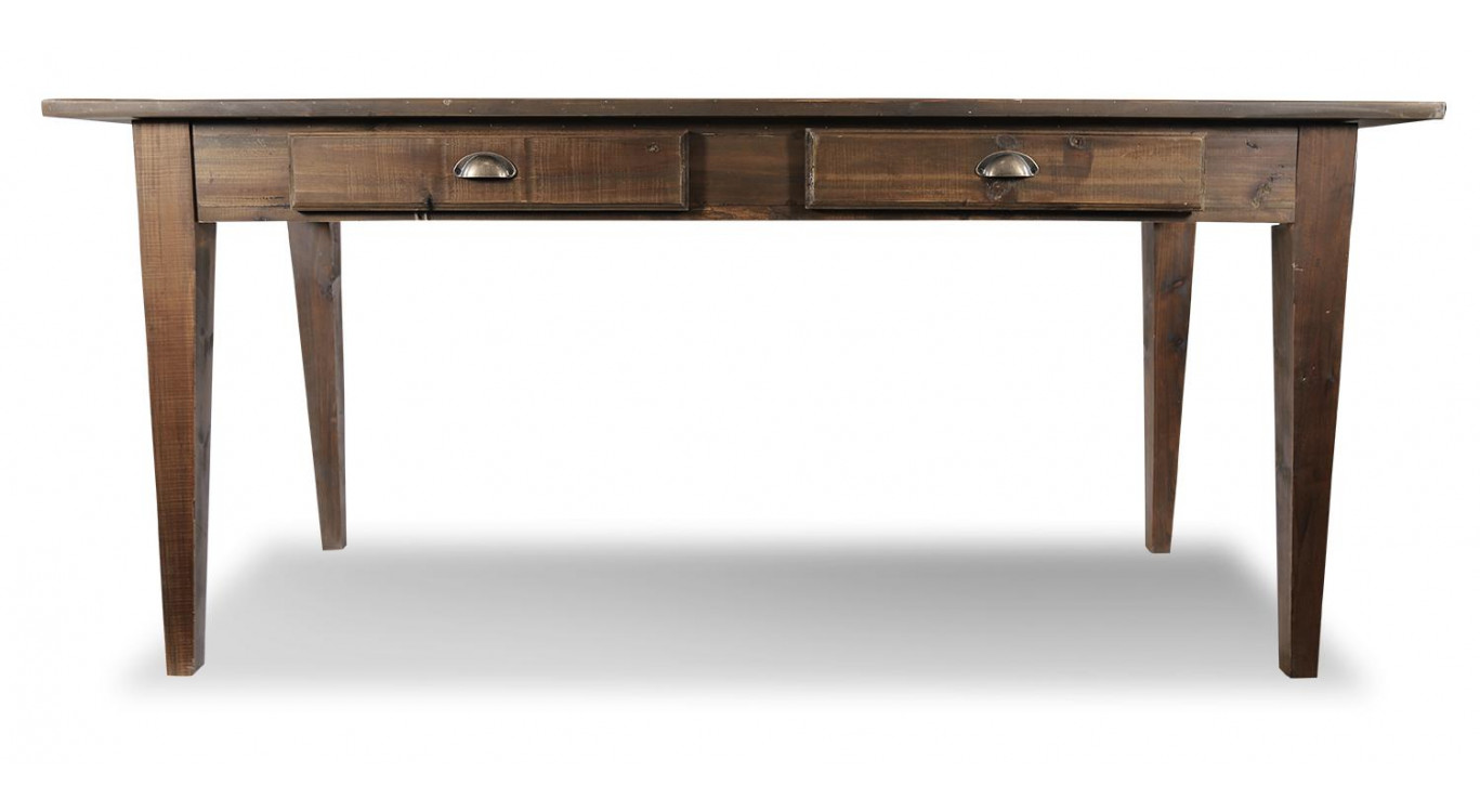 Esstisch Holz 4 Schubladen 180x71x79.5cm