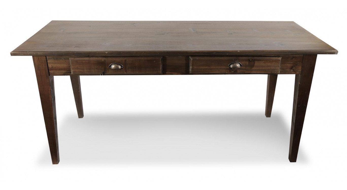 Esstisch Holz 4 Schubladen 180x71x79.5cm