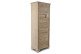 Chiffonnier 8 Tiroirs Bois Nu 54.5x33x146.5cm
