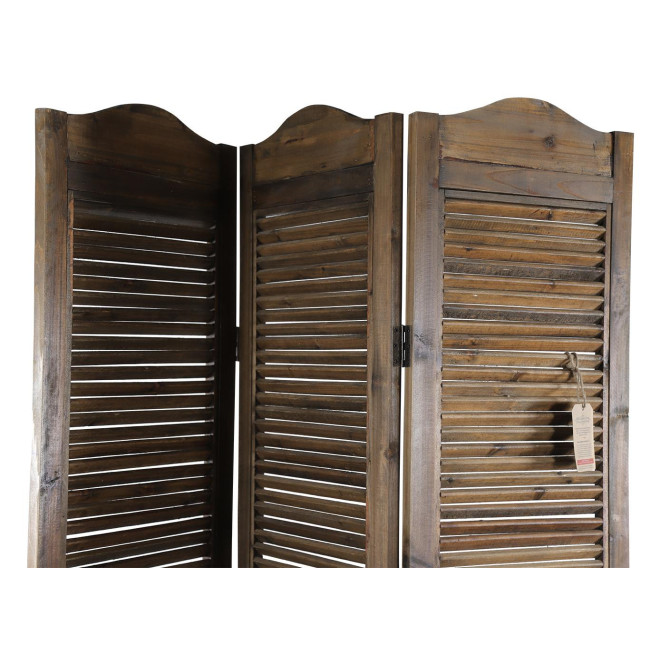 Paravent Bois 3 Panneaux 40.5x2.5x187.5cm