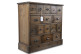 Kommode Samenhändler 16 Schubladen Holz 96x35x92cm