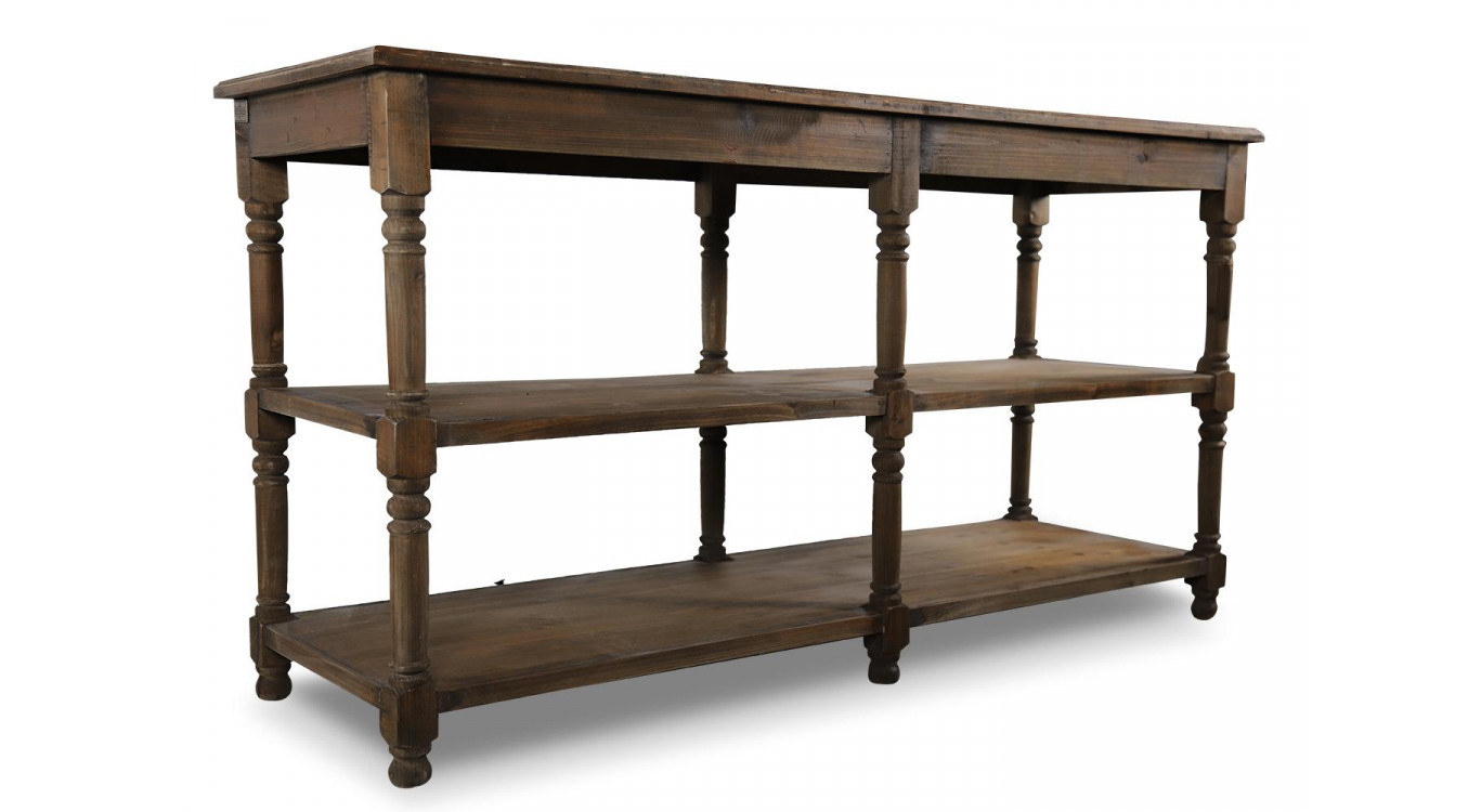 Konsole Drapier Holz 162x54x87cm
