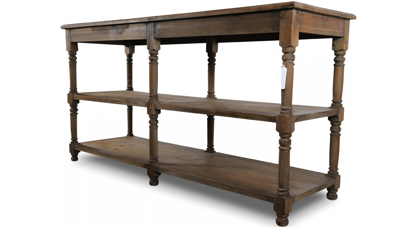 Konsole Drapier Holz 162x54x87cm