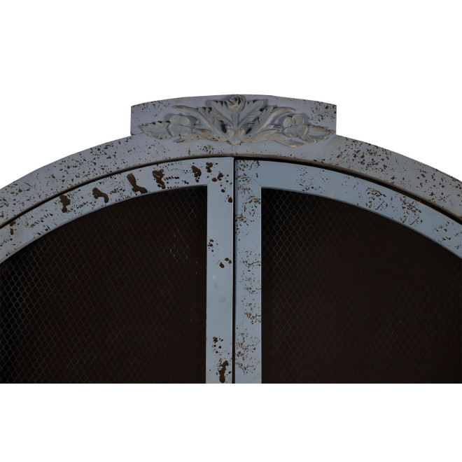 Vaisselier Bois Bleu Vieilli 85.5x42x185.5cm
