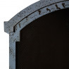 Vaisselier Bois Bleu Vieilli 85.5x42x185.5cm