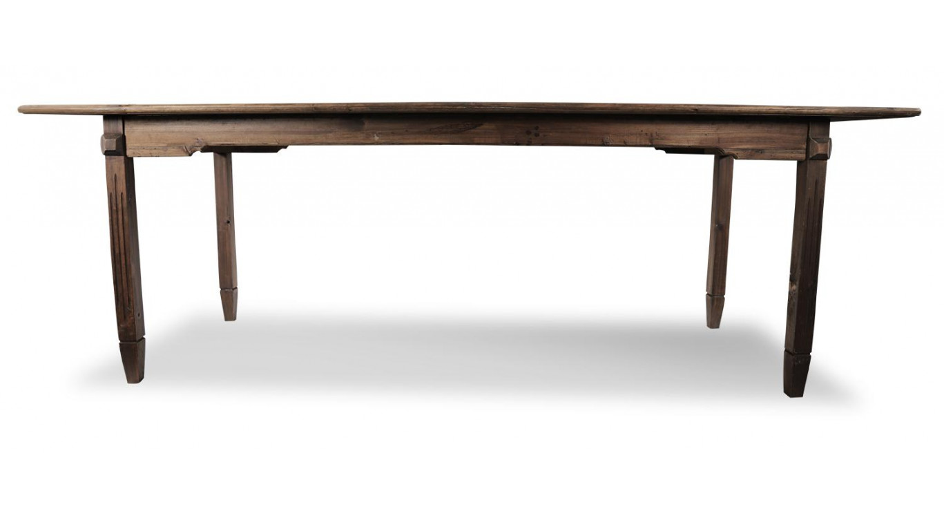 Table à Manger Bois 250x90.5x81.5cm