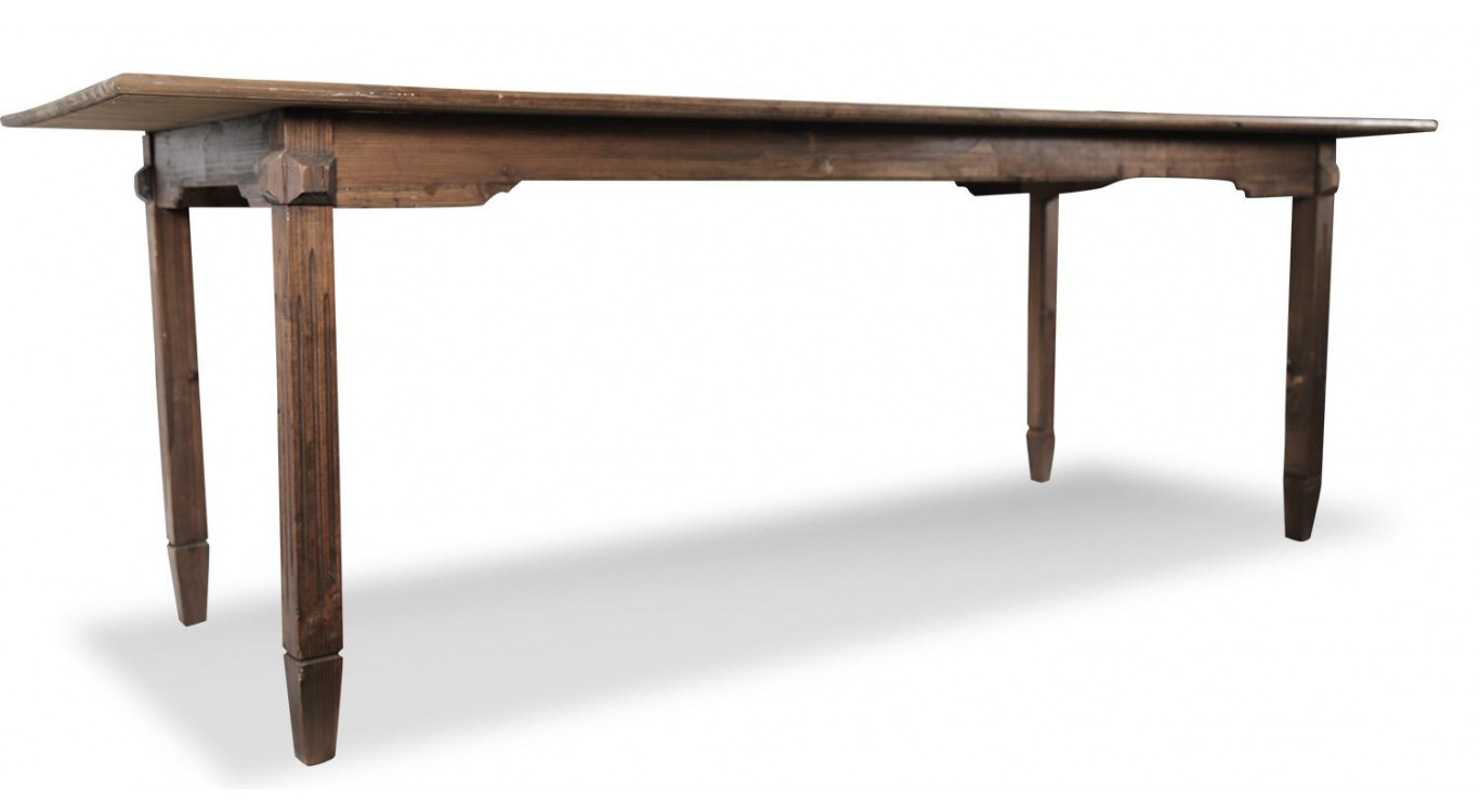 Esstisch Holz 250x90.5x81.5cm