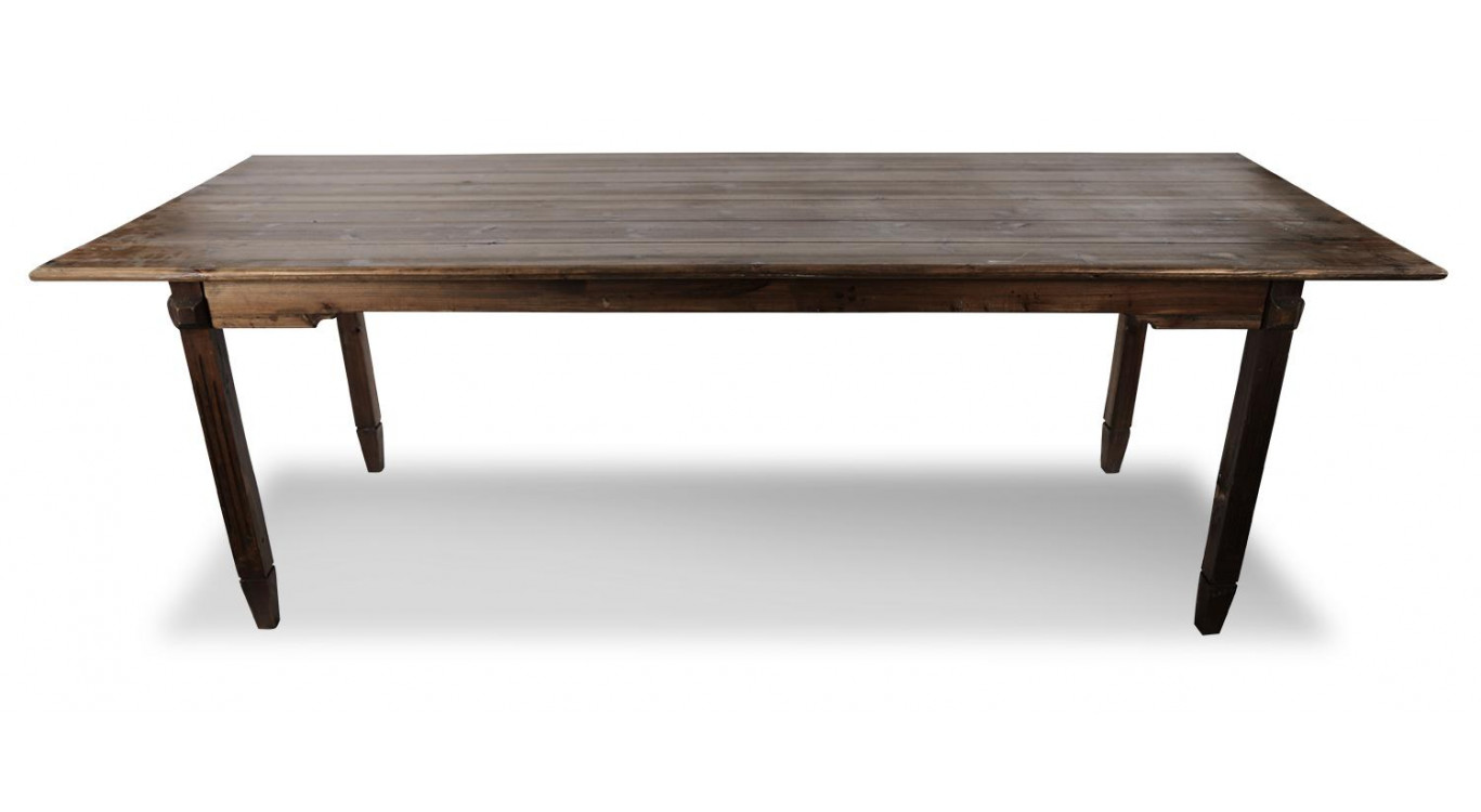 Esstisch Holz 250x90.5x81.5cm