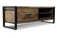 TV-Möbel 1 Schublade Holz Braun 130x45x45cm